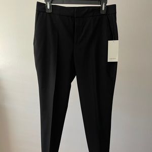 NWT ZARA BLACK CROPPED DRESS PANTS
